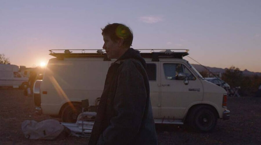 Image du film Nomadland, avec Frances McDormand